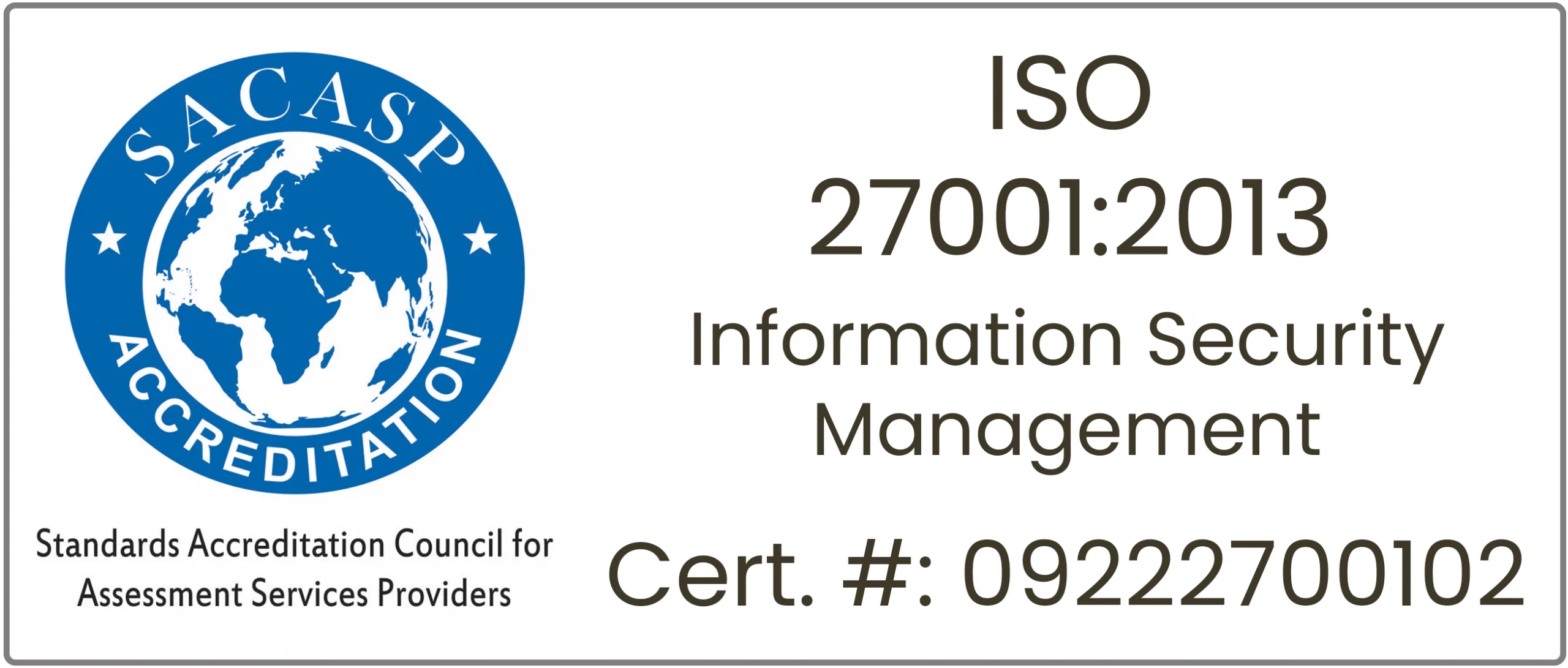 ISO/IEC 27001:2013 - Information Security Management