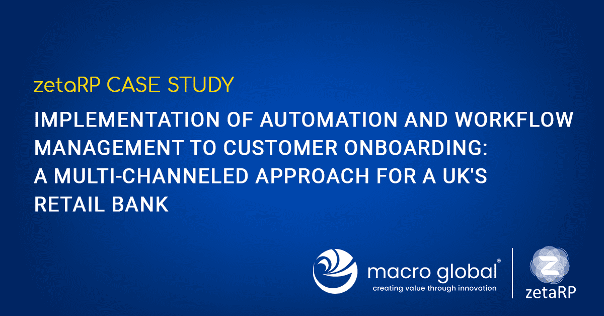 Onboarding Redefined: A UK Bank's Success Story - AS400 | zetaRP